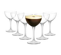 Bormioli Rocco Bartender Novecento Martini Glasses - 235ml - Pack of 12 in Clear Bormioli Rocco Clear