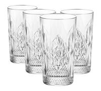 Bormioli Rocco Bartender Stone Highball Glasses - 490Ml - Pack Of 4