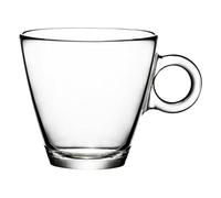 Bormioli Rocco Easy Bar Cappuccino Cups, Clear, Set of 12