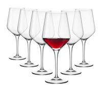 545ml Electra Red Wine Glasses - Pack of 6 - By Bormioli Rocco