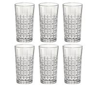 Bormioli Rocco Pack Of 6 Este Cooler Glasses With Cl