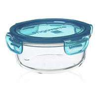 Bormioli Rocco Evolution Frigoverre Container with Cap, 14 x 14 x 7 cm, Transparent