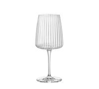 Bormioli Rocco Exclusiva 18 oz. Merlot Red Wine Glasses Made with Brilliant Star Glass with Secure Edge Technology and XLT Treatment for Durability, Made in Italy, Set of 6