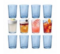 Bormioli Rocco Exclusiva Gin Fizz - Sapphire Blue, Set of 12