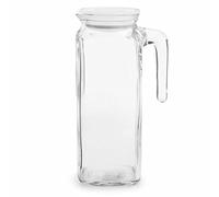 Bormioli Rocco Frigoverre Collection - Glass Pitcher with Hermetic Lid - 1L (33.75 oz) - Frost