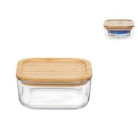 Bormioli Rocco Frigoverre Quadra, Bamboo Cap, 15 x 15 cm