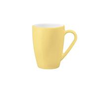 Bormioli Rocco Icon Mug, Set of 6, 11.5 oz, Yellow
