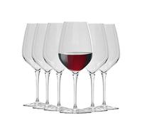 Bormioli Rocco InAlto TRE Sensi Collection Set of 6 Premium 18.5 Oz Wine Glasses, Made from Crystal Clear Star Glass, Made in Italy.…