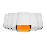 Bormioli Rocco Inalto Uno Stemless Wine Glasses - 450ml - Pack of 12 in Clear Bormioli Rocco Clear