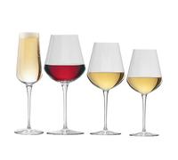 Bormioli Rocco Inalto Uno Stemware 24 Piece Set in Clear Bormioli Rocco Clear