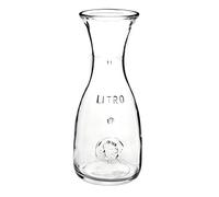 Water and Wine Jug with Stamp 1 L in Glass - Bormioli Rocco - Bistrot