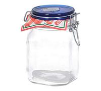 Bormioli Rocco Minimalist Transparent 1 Litre Jar Vase