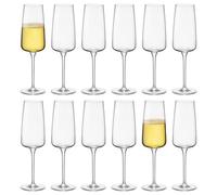 Bormioli Rocco Nexo Glass Champagne Flutes - 240ml - Pack of 12 in Clear Bormioli Rocco Clear