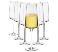 Bormioli Rocco Nexo Glass Champagne Flutes - 240ml - Pack of 6 in Clear Bormioli Rocco Clear
