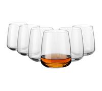 Bormioli Rocco Nexo Glass Tumblers - 360ml - Pack of 6 in Clear Bormioli Rocco Clear