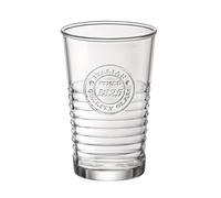 Bormioli Rocco Officina1825 Water Glasses (Set of 6), 11 oz, Clear