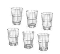 Bormioli Rocco Oxford Bar 1.25 oz. Stackable Shot Glasses, Clear, Set of 6
