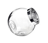 Bormioli Rocco Pandora Jar With Chrome Lid 2130 Height 175 Mm