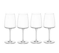 Bormioli Rocco Planeo 12.75 oz. White Wine Glasses, Clear, Set of 4