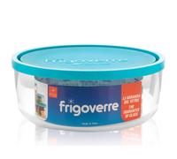 Bormioli Rocco Round Food Container Box 1.25 L Blue, Transparent 1 Pc