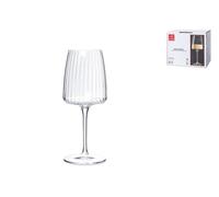 6x Bormioli Rocco Exclusive Chardonnay Glass in Transparent Glass Effect 37cl