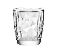 Bormioli Rocco Set of 3 Water Glasses Diamond transparent
