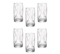 Bormioli Rocco Sorgente 15.5 oz. Cooler Glasses, Set of 6,