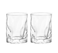 Bormioli Rocco Sorgente Double Whisky Glasses - 420ml - Pack of 2 in Clear Bormioli Rocco Clear