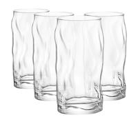 Bormioli Rocco Sorgente Highball Glasses - 460ml - Pack of 4 in Clear Bormioli Rocco Clear