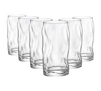 Bormioli Rocco Sorgente Highball Glasses - 460ml - Pack of 8 in Clear Bormioli Rocco Clear