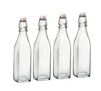 Bormioli Rocco Swing Glass 17 Ounce Bottle, Set of 4 by Bormioli Rocco