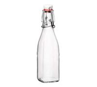 12x Bormioli Rocco Bottles Swing Square with Hermetic Cap