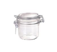 6x Bormioli Rocco Fido Container Round Glass Transparent 83 mm, 94 mm, 6 pcs