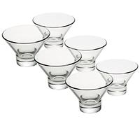 Bormioli Rocco Ypsilon Dessert Food Dinner Bowls 130mm - Pack of 6