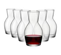 Bormioli Rocco Ypsilon Glass Wine Carafes - 500Ml - Pack Of 6