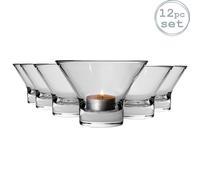 Bormioli Rocco Ypsilon Ice Cream Bowls - 375ml - Pack of 12 in Clear Bormioli Rocco Clear