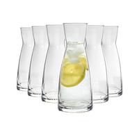 Bormioli Rocco Ypsilon Water Jug Carafe Decanter 1080ml - Pack of 6