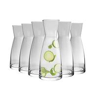 Bormioli Rocco Ypsilon Water Jug Carafe Decanter 550ml - Pack of 6