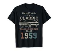 Born 1959 I'm not Old I'm Classic 66th Birthday Car T-Shirt