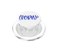 (Born)2 Math Humor for a Born Again Christian PopSockets PopGrip for MagSafe