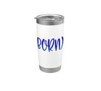 (Born) 2 Math Humor for a Born Again Christian Stainless Steel Insulated Tumbler