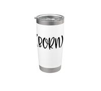 (Born) 2 Math Humor for a Born Again Christian Stainless Steel Insulated Tumbler