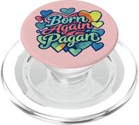 Born Again Pagan Witchy Nature Symbol Art PopSockets PopGrip for MagSafe