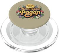 Born Again Pagan Witchy Nature Symbol Art PopSockets PopGrip for MagSafe