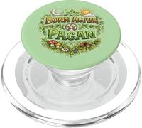 Born Again Pagan Witchy Nature Symbol Art PopSockets PopGrip for MagSafe