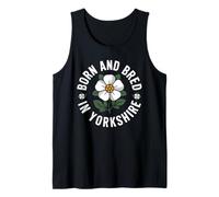 Born and grown up in Yorkshire, White Rose County Tank Top