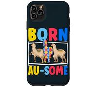 Born Au-Some Llama Alpaca Autism Awareness Month Case for iPhone 11 Pro Max
