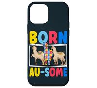 Born Au-Some Llama Alpaca Autism Awareness Month Case for iPhone 12 mini