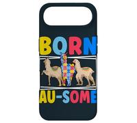 Born Au-Some Llama Alpaca Autism Awareness Month Case for iPhone Air