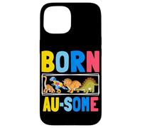 Born Au-Some T-Rex Dino Dinosaurs Autism Awareness Month Case for iPhone 15